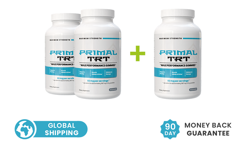 3 Bottles of PrimalTRT